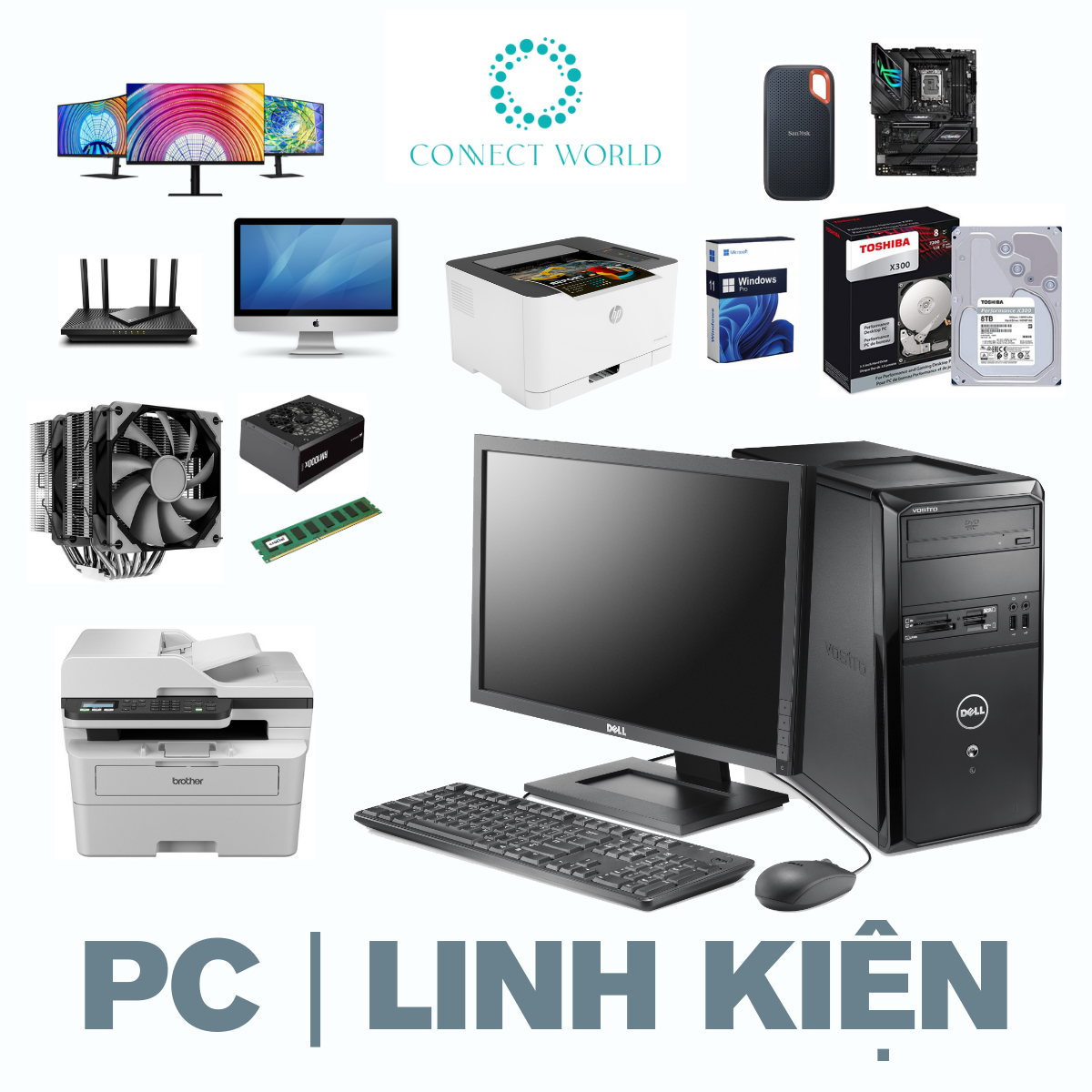 PC, Linh kiện, Màn hình & Thiết bị văn phòng PC, Linh kiện, Màn hình & Thiết bị văn phòng