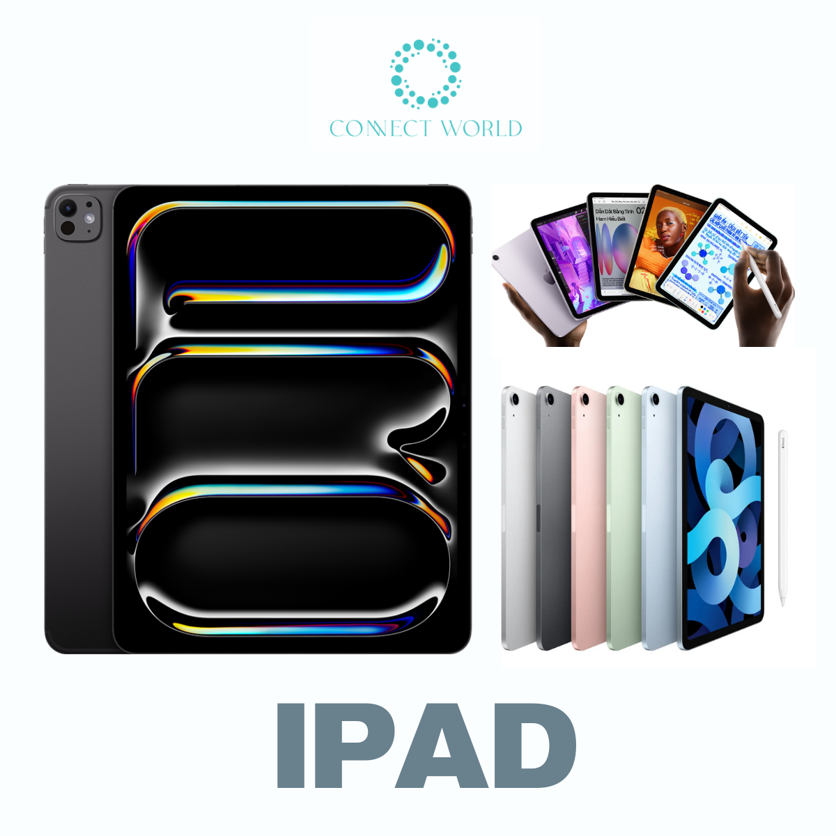 Ipad chính hãng mới nhất (Pro, Air, Mini, …) Ipad chính hãng mới nhất (Pro, Air, Mini, …)
