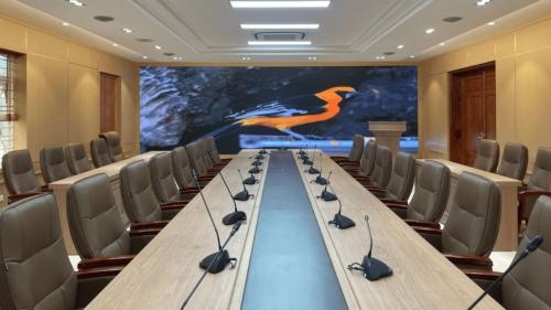 Màn hình led nhiều phòng họp tiếp lãnh đạo cấp cao